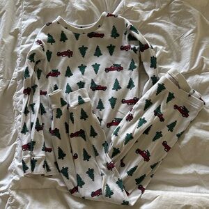 GAP Kids Pajamas with Christmas Tree and Car Print